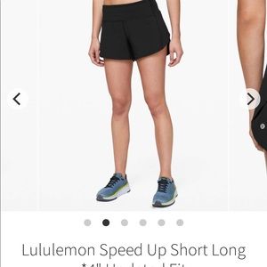 Speed Up Shorts High Rise 4”